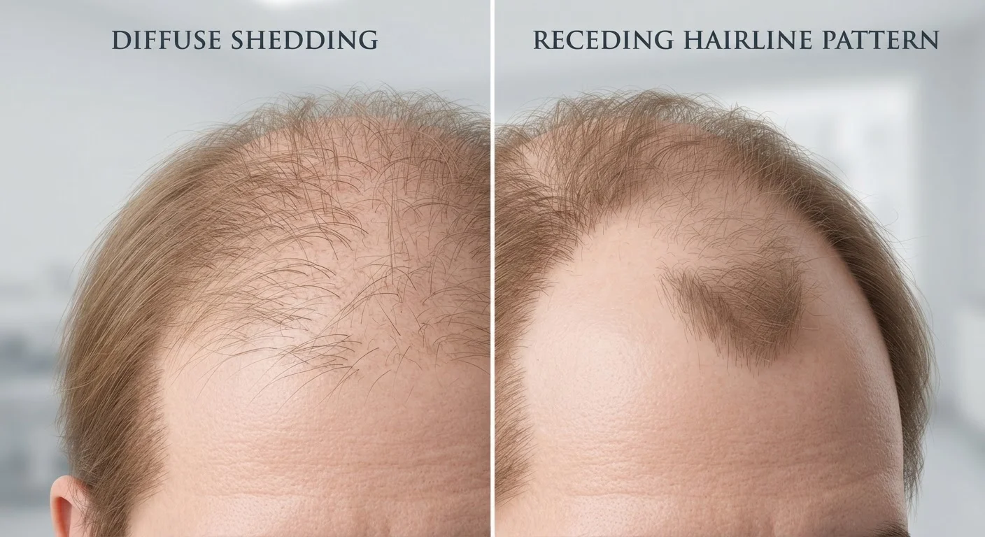 Androgenetic Alopecia vs Telogen Effluvium: Two Very Different Kinds of Hair Loss