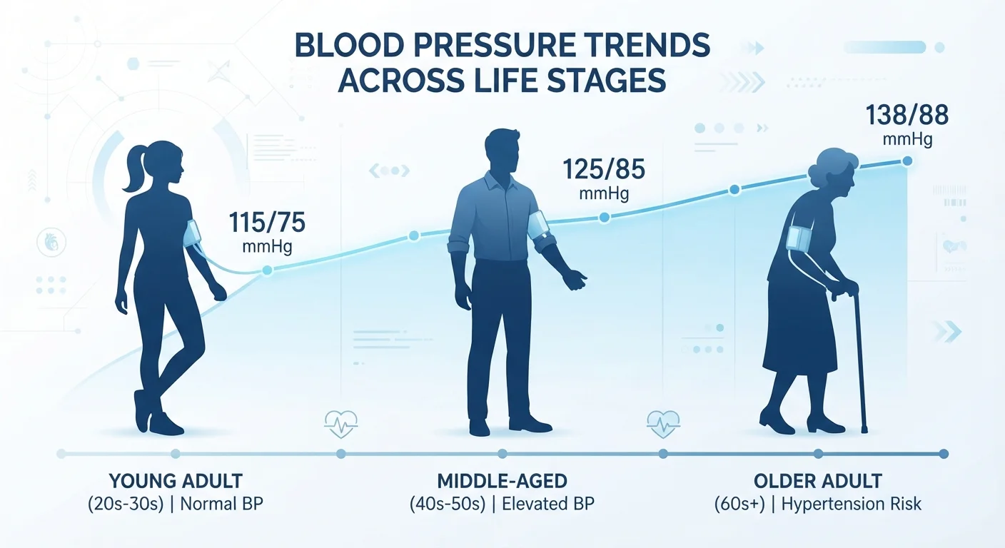 Blood Pressure Across the Lifespan: How Readings Change from Youth to Older Age