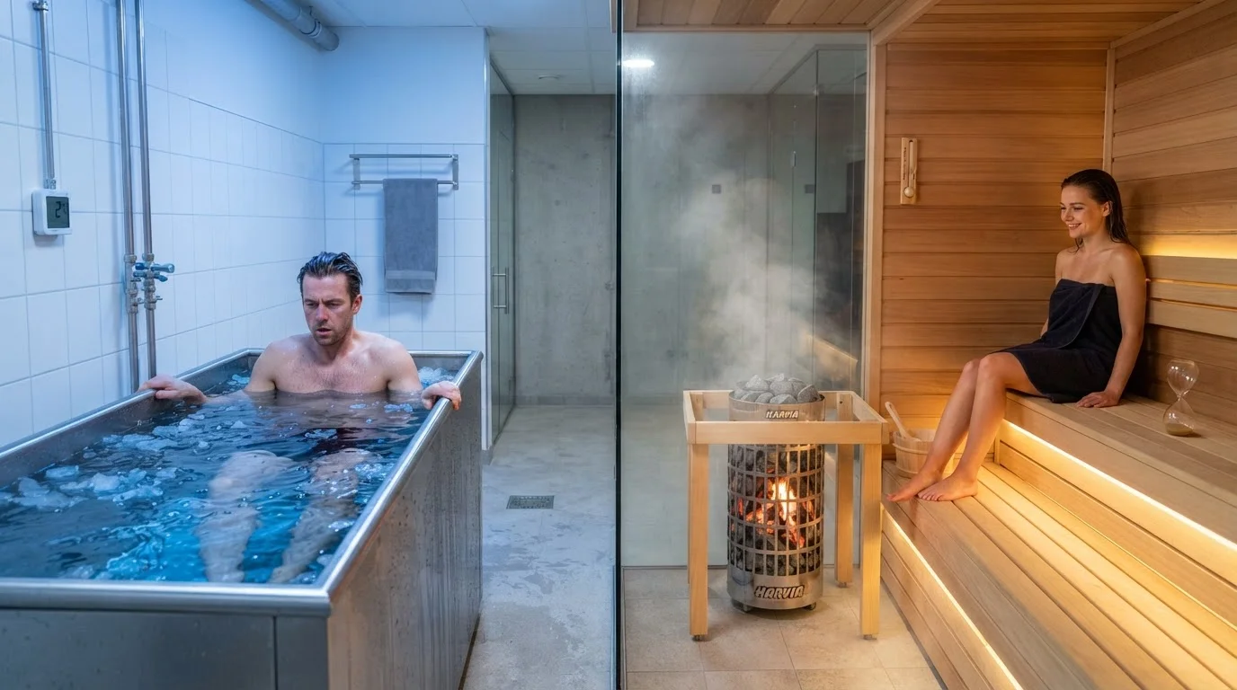 Cold Water Immersion and Heat Therapy: Contrasting Recovery Approaches