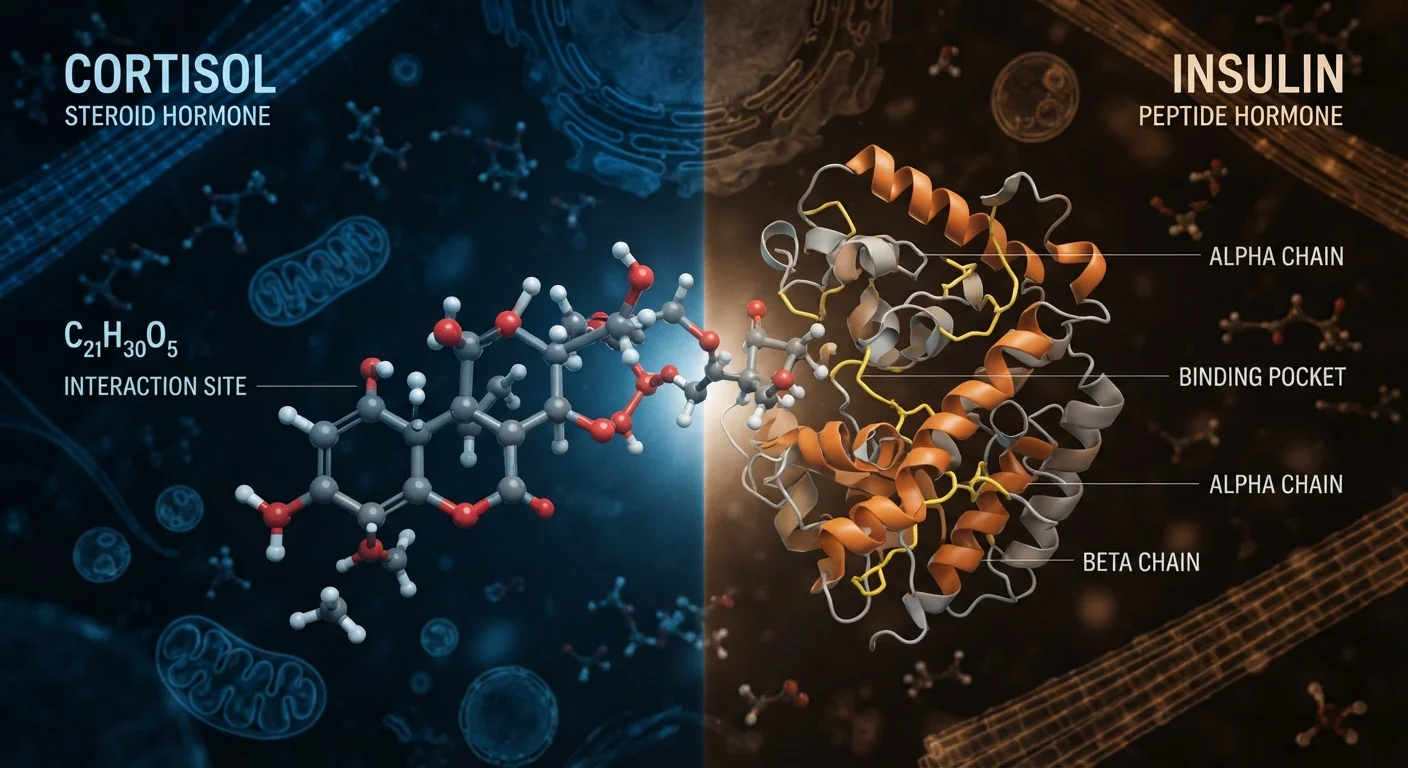 Cortisol and Insulin: When Two Regulatory Hormones Work Against Each Other