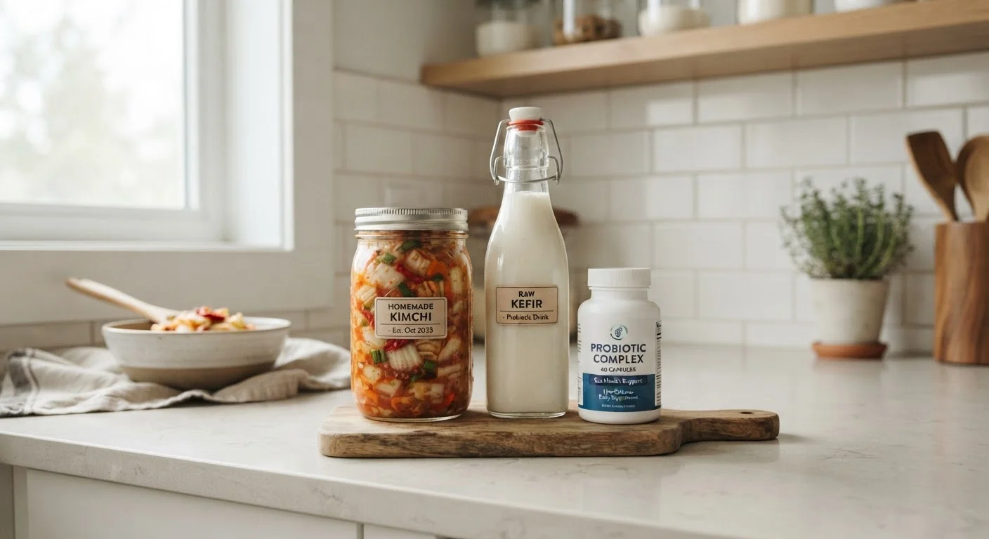 Fermented Foods vs. Probiotic Supplements: What Research Says