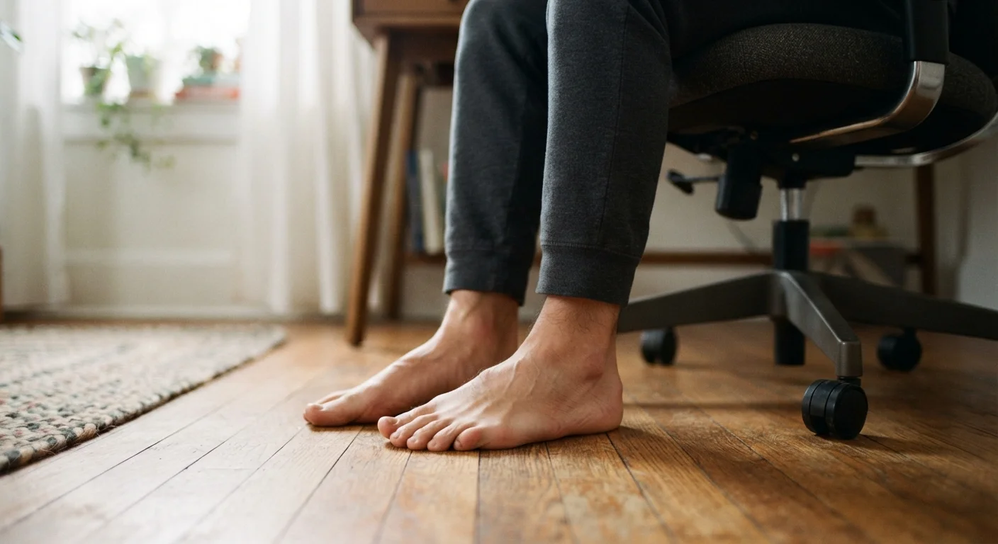 How Prolonged Sitting and Standing Both Damage Foot Health Over Time
