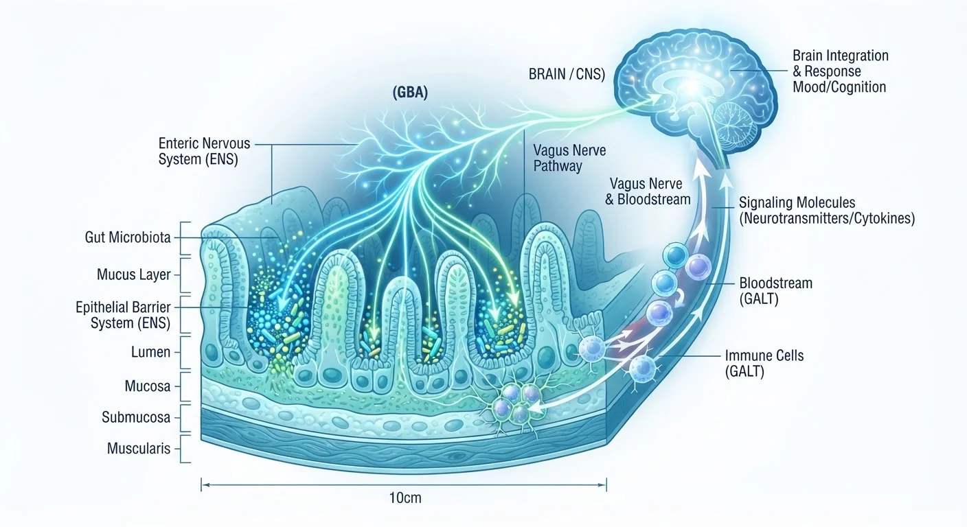 How the Gut Microbiome Communicates With the Rest of the Body
