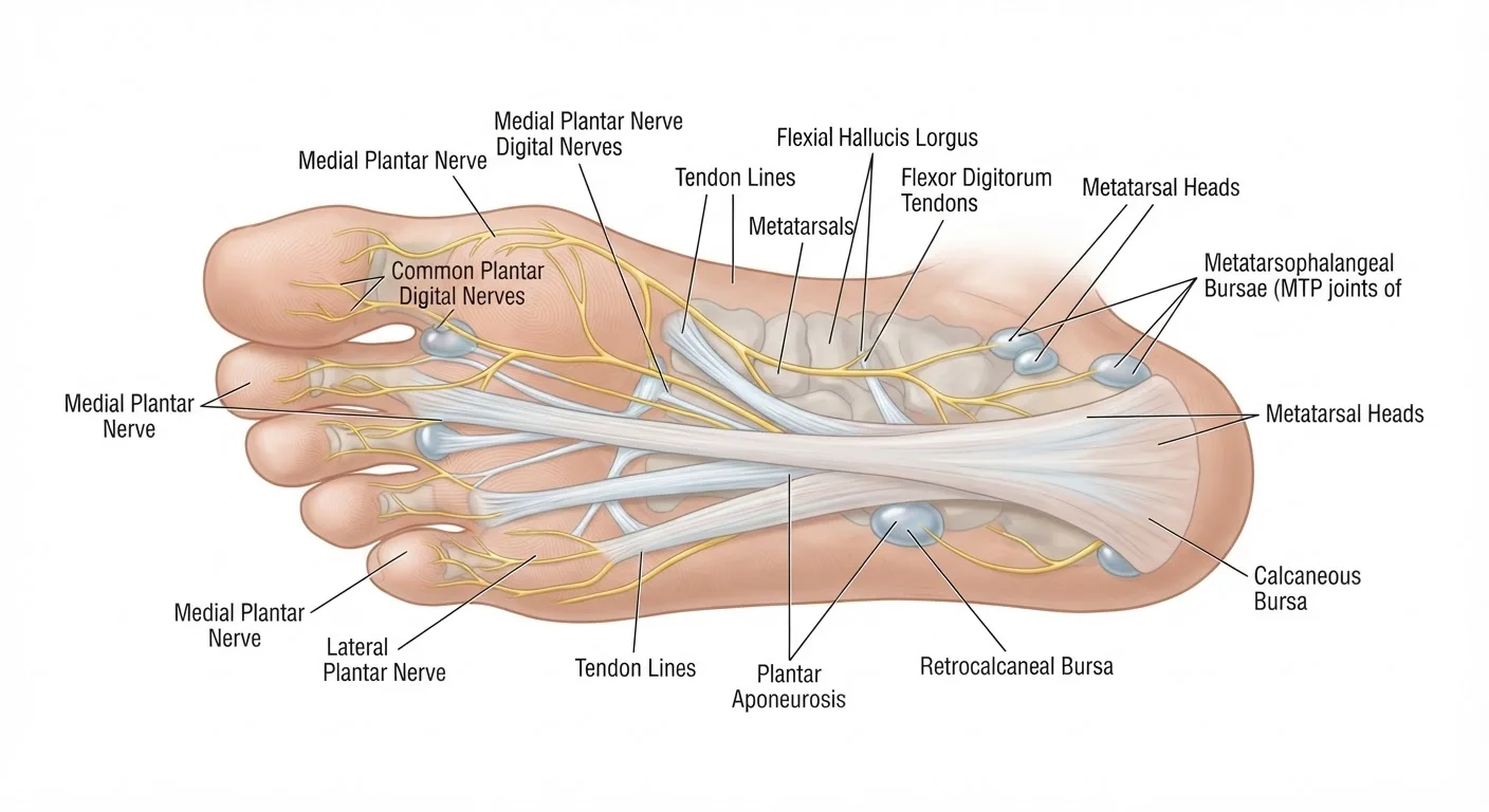 Neuropathy, Tendinitis, and Bursitis: Telling Three Foot Conditions Apart
