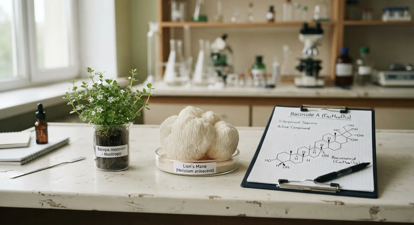 Phosphatidylserine, Bacopa, and Lion's Mane: A Reference Guide to Evidence-Based Compounds