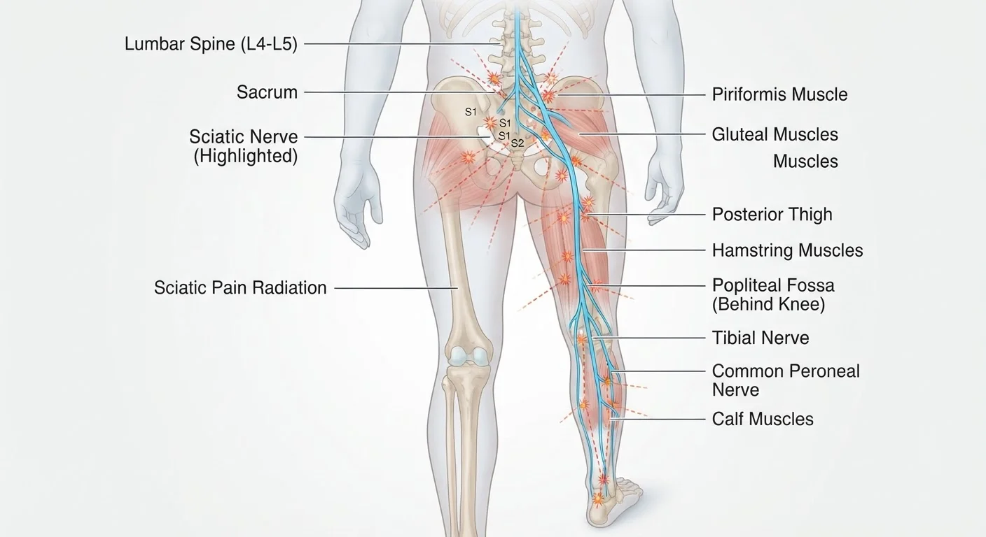 Sciatica Symptom Patterns: When Leg Pain, Numbness, and Tingling Point to the Sciatic Nerve