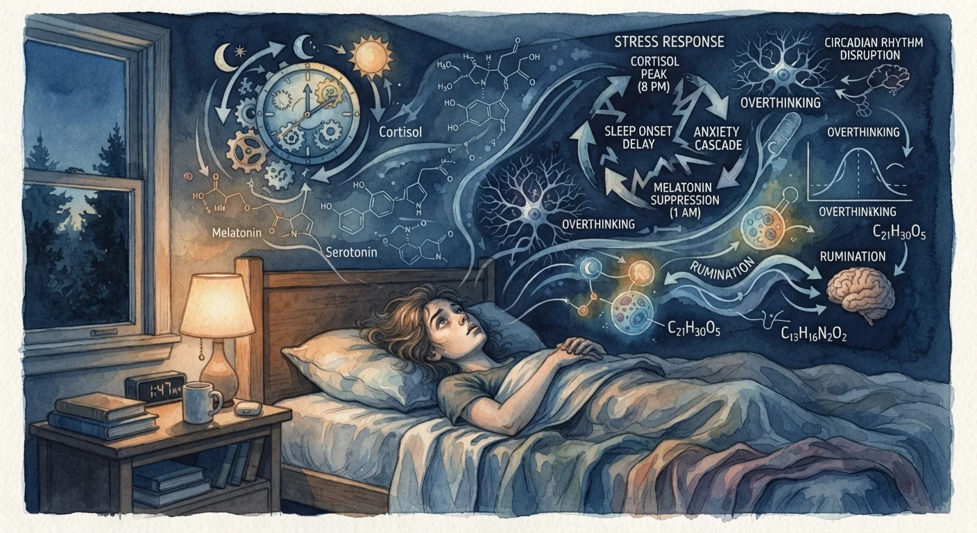 Sleep, Stress, and Hormones: The Three-Way Connection Most People Underestimate