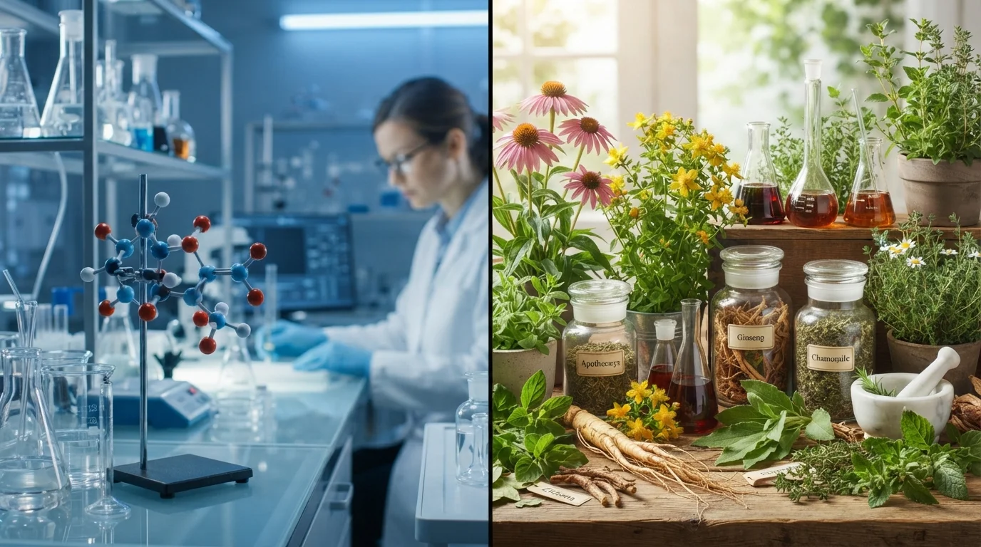 Synthetic Nootropics vs. Plant-Derived Cognitive Compounds: What the Evidence Looks Like